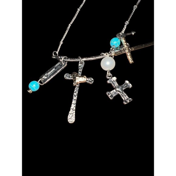 by the Bay New York Necklace and Earring Combination Follow Your Arrow - Picture 5 of 16